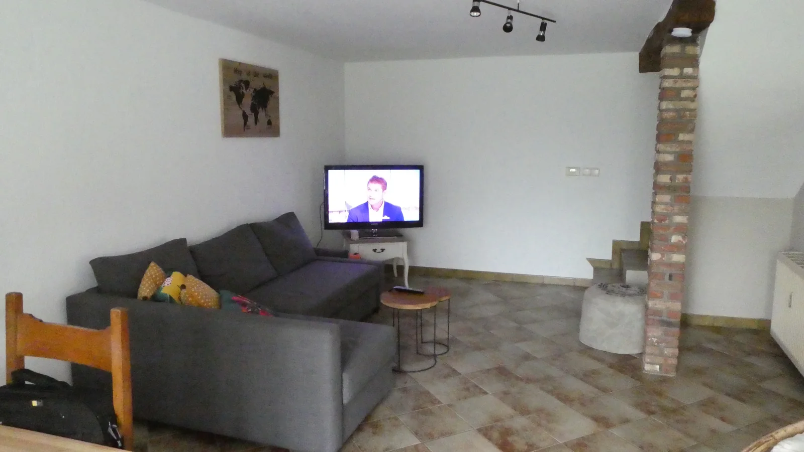Le living de l’appartement numéro 11